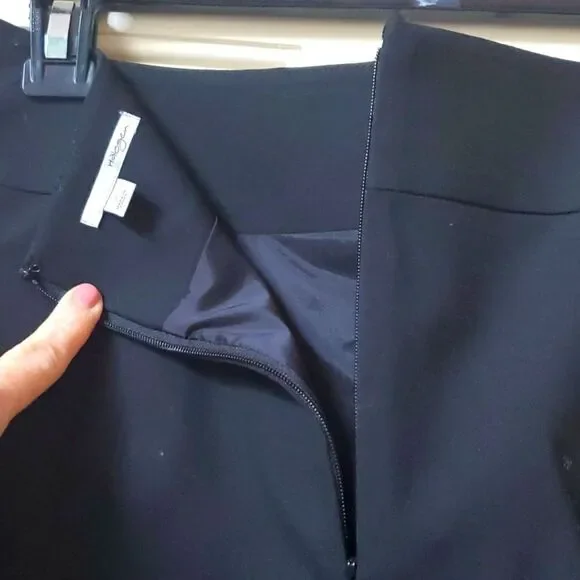 Halogen Black Skirt, Size 2, NWOT, Purchased @Nordstroms - Picture 4 of 5